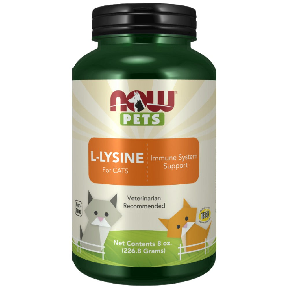 L-llysina em pó | Para gatos - 226,8 gramas