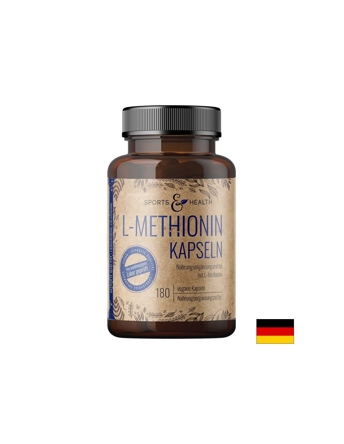Sistema nervioso - L-metionina 500 mg, 180 cápsulas <tc>Sports & Health Solutions</tc>