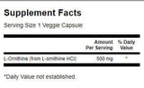L -ornithine 500 mg - 60 Kapselen