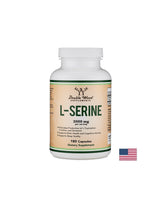 L-Serine, 180 capsules Double Wood