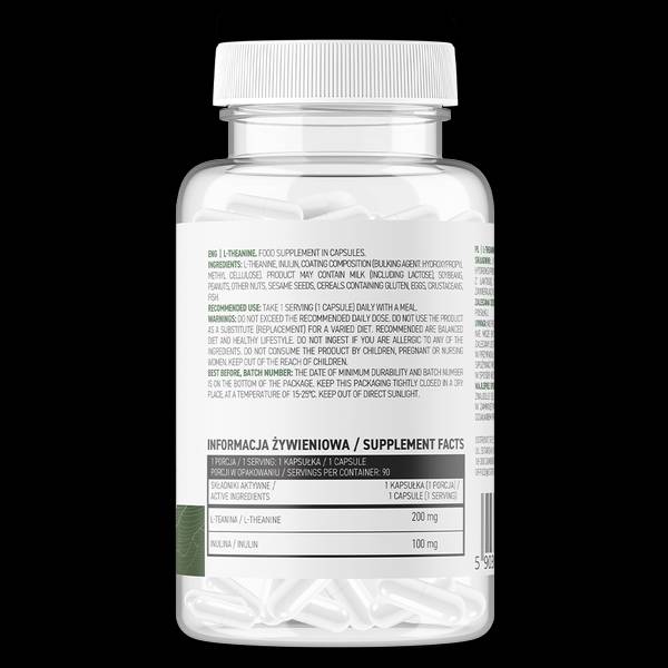 L-Theanine 200 mg | Vege 90 tobolek