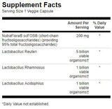 L. Reuteri Plus with L. Rhamnosus, L. Acidophilus and FOS 30 capsules