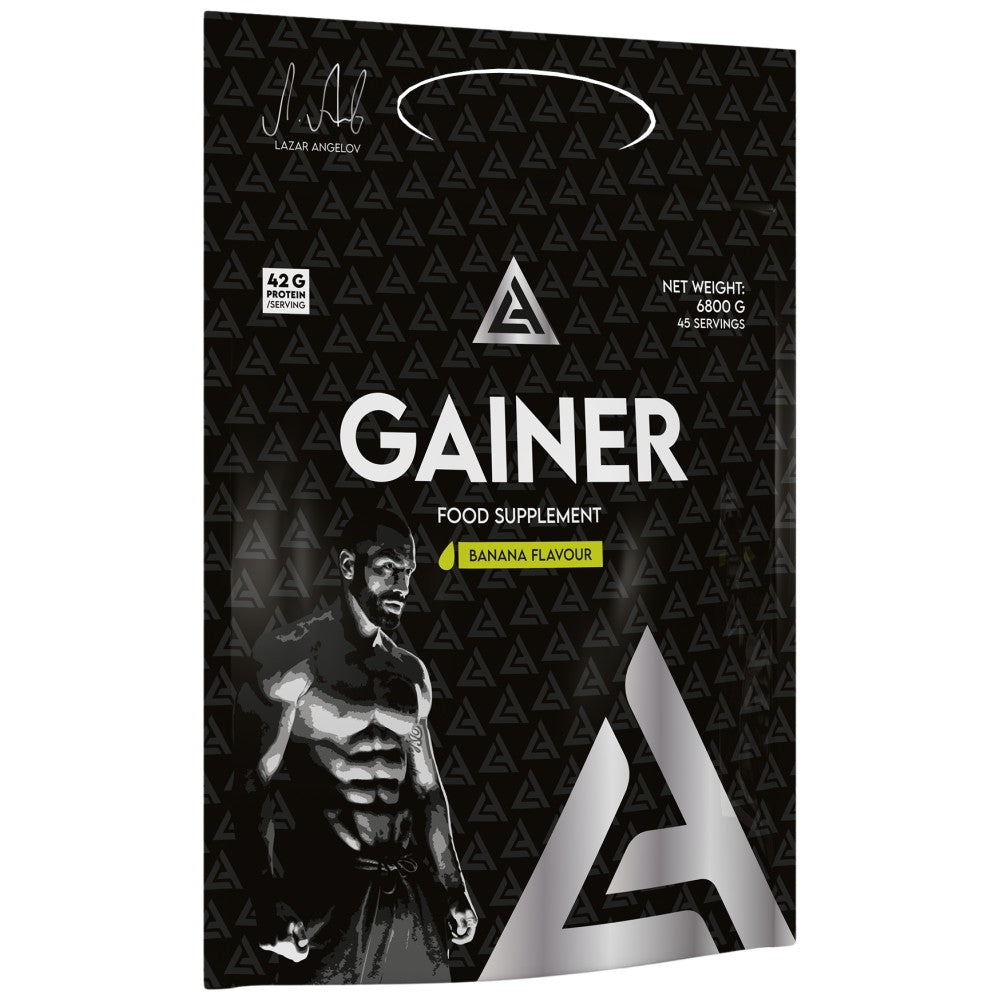 La Gainer | Hmotnostní zisk s vysokým obsahem bílkovin s bylinkovým komplexu Creatine & Men - 6800 gramů
