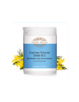 Lactase Enzym 7000 FCC mit Inulin und Akazienfaser/ Lactase enzyme, 75 chewable tablets Bärbel Drexel