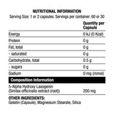Laxo | Laxogenin ~ Smilax Officianalis Extract - 60 capsules