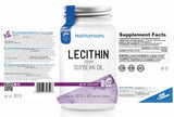 Lecithin 1200 mg | Z oleju sojowego - 30 miękkich