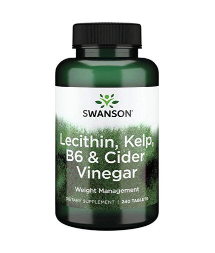 Lecithin, Kelp, B-6, & Cider Vinegar 428 mg - 240 Tablets