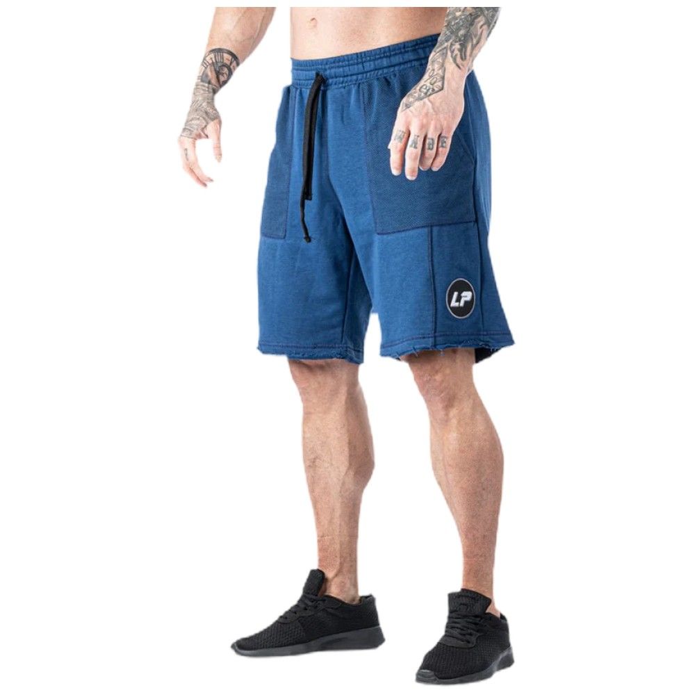 <tc>Legal Power</tc> Šortky Barcode Ottomix Knitted Rain Mesh / Šortky na trénink / Modrá - Modrá