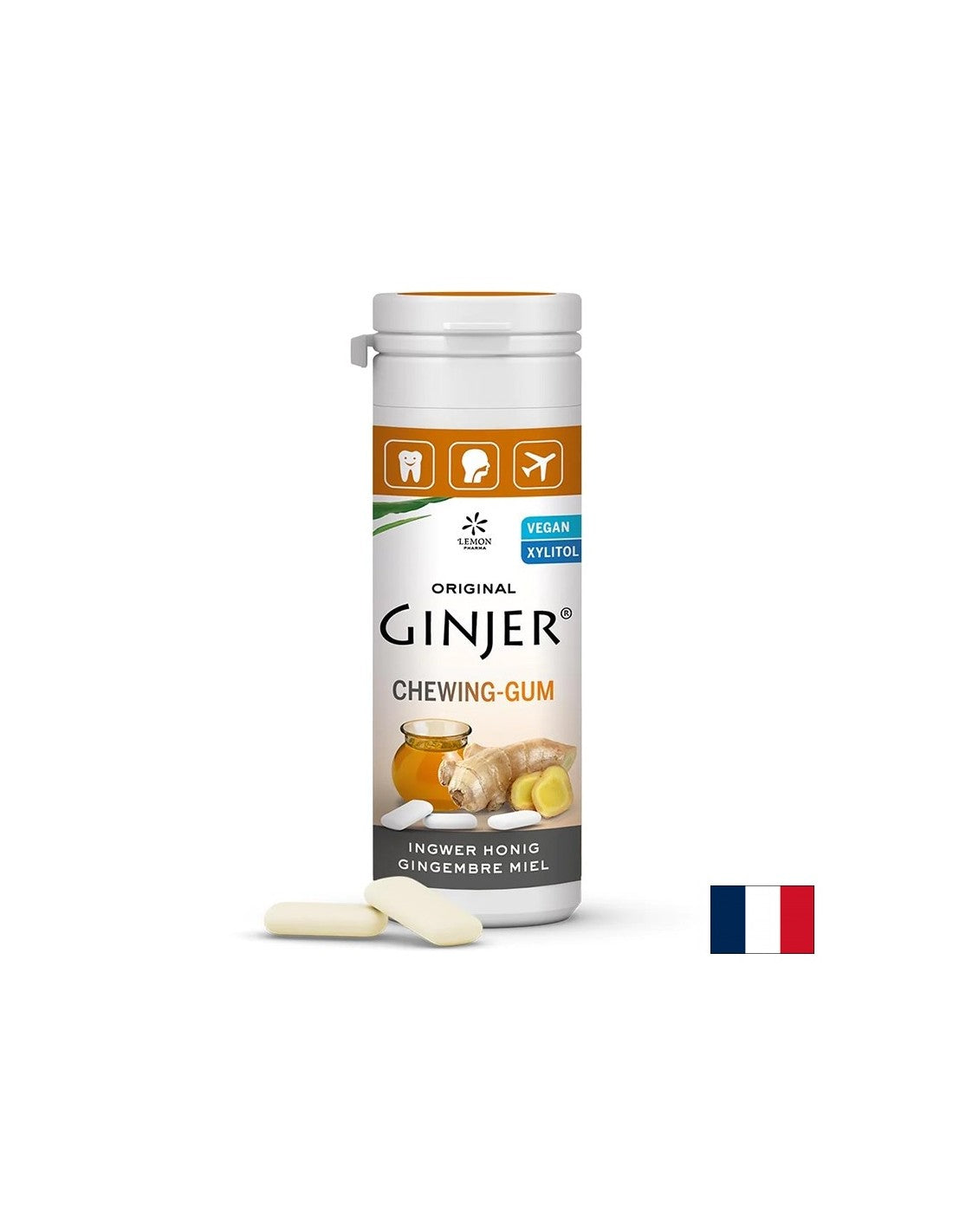 Ginger Chews with Honey Lemon Pharma
