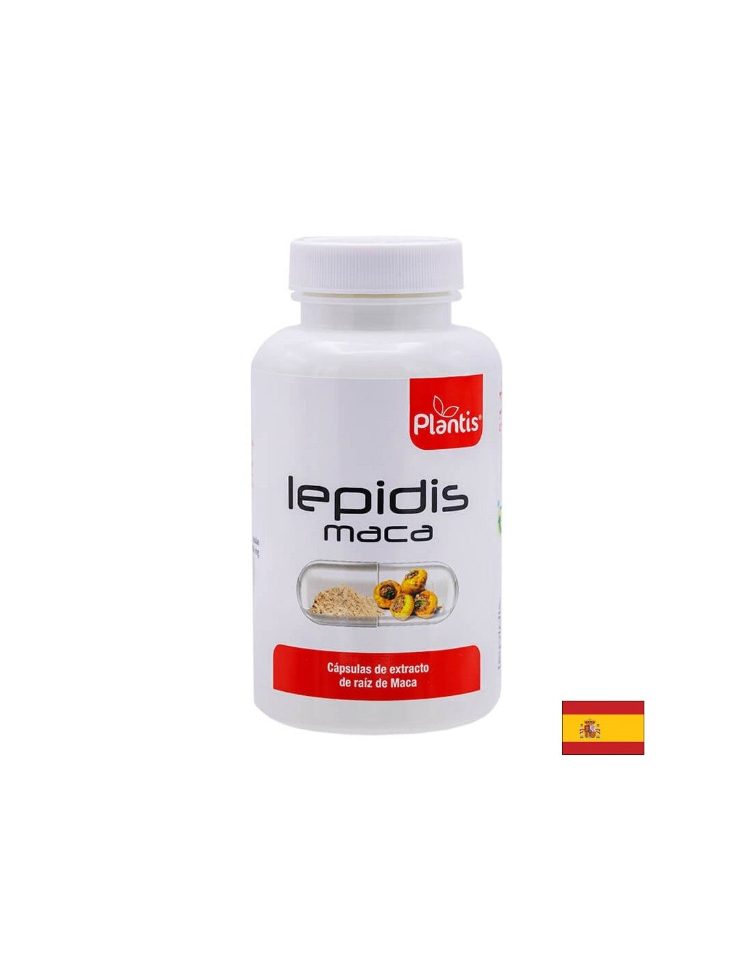 Tono ir hormoninės pusiausvyros - Maka ekstraktas - Lepidis Maca 300 mg Planttis®, 60 kapsulių