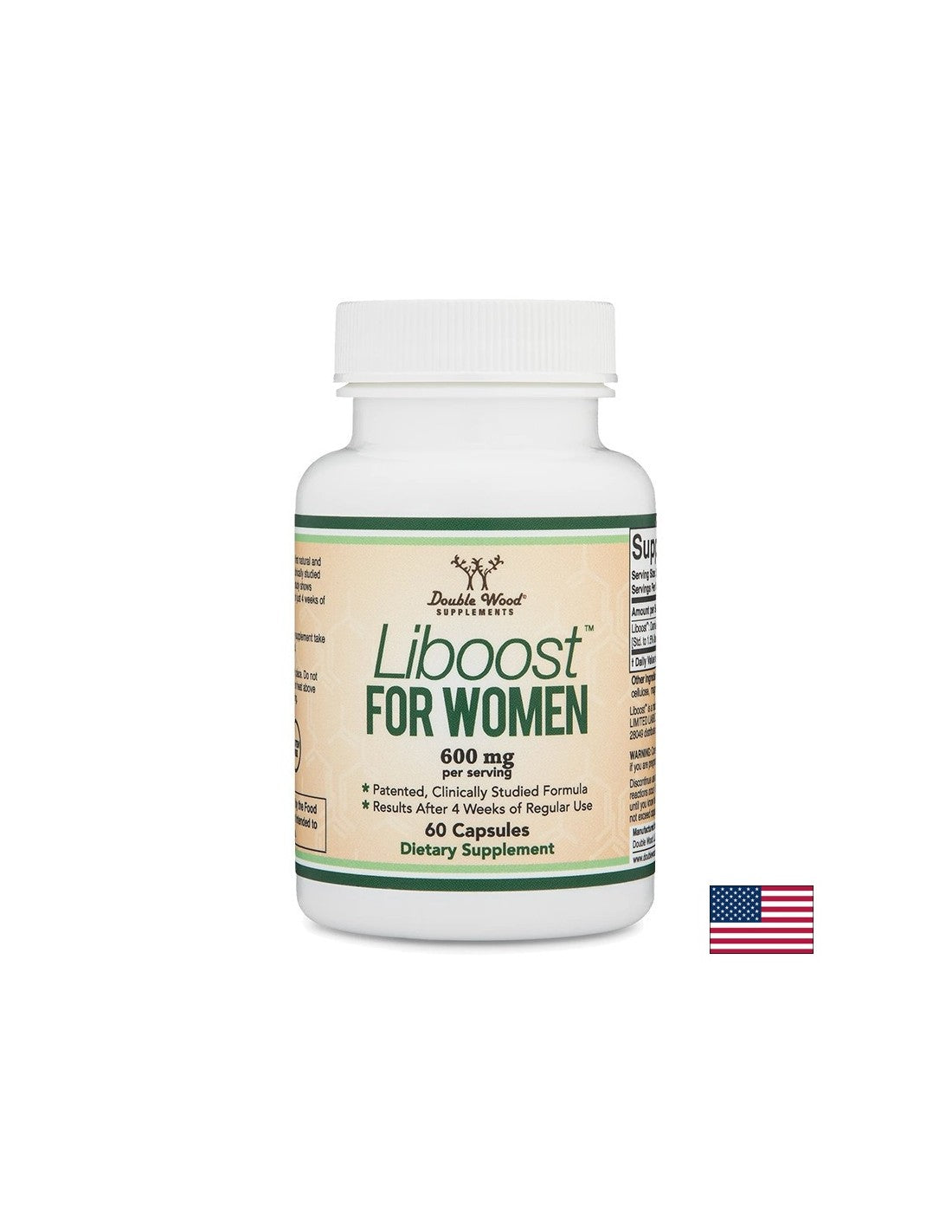 Problemas hormonales - Liboost™ Damiana, 60 cápsulas <tc>Double Wood</tc>
