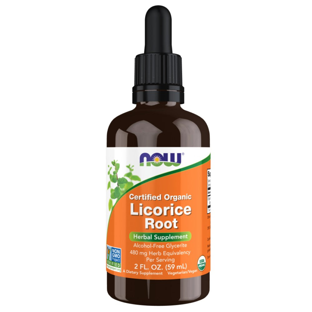 Krople glicerytu korzeniowego lukrecji | Certyfikowany ekologiczny - 59 ml