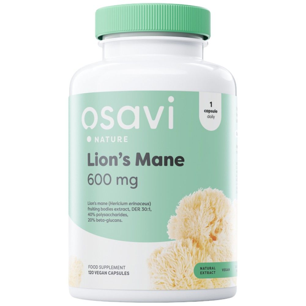 Lion's Mane 600 mg - 120 tobolek
