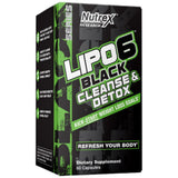 Lipo 6 Black | Cleanse & Detox - 60 capsules
