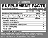 Lipo 6 Black / Diuretic - 80 capsules