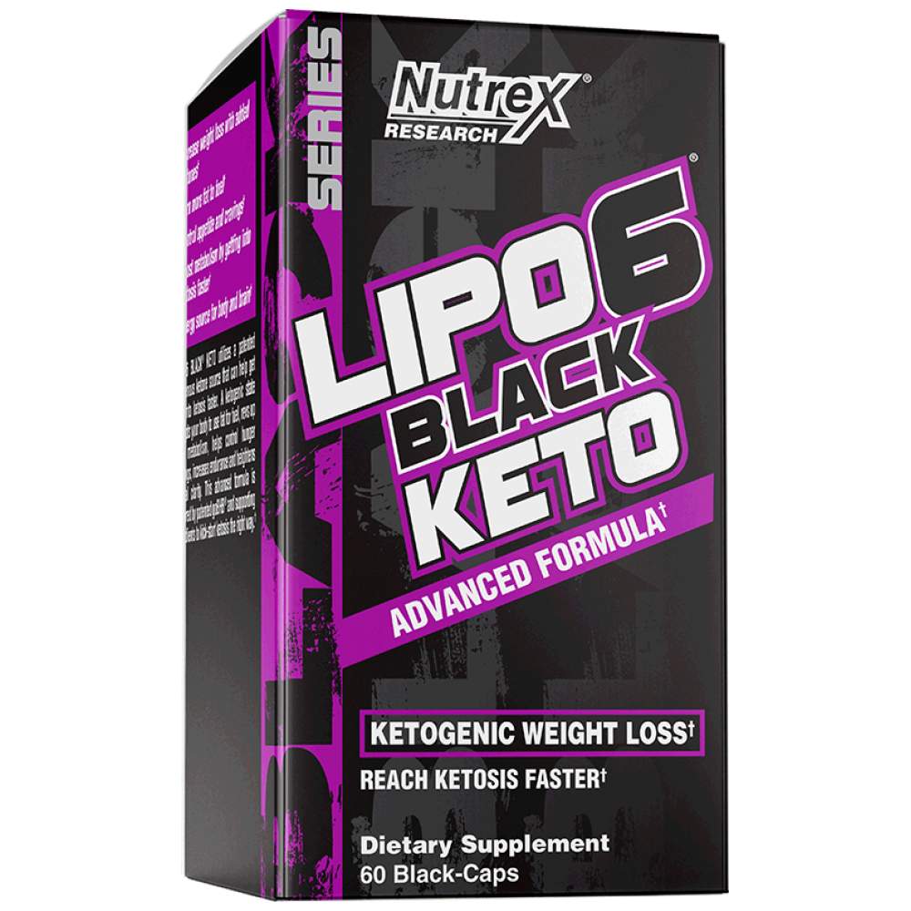 Lipo 6 Black / Keto - 60 capsules