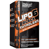 LIPO 6 Ultra concentrado de tirolé negro | Fórmula metabólica tiroidea - 60 cápsulas
