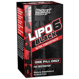 Lipo 6 Black Ultra Concentrate | Extreme potentie 60 capsules