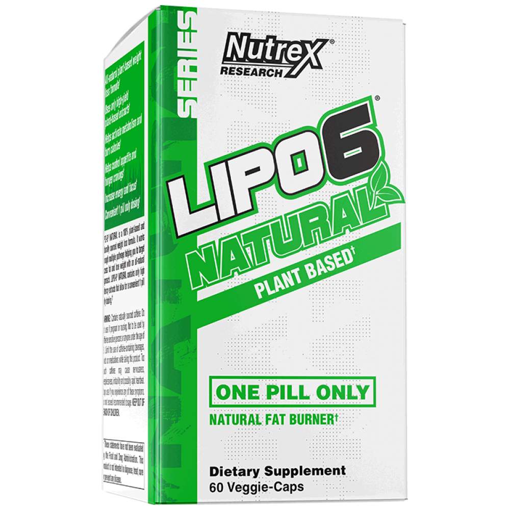 Lipo 6 Natural / Plant Based 60 capsules