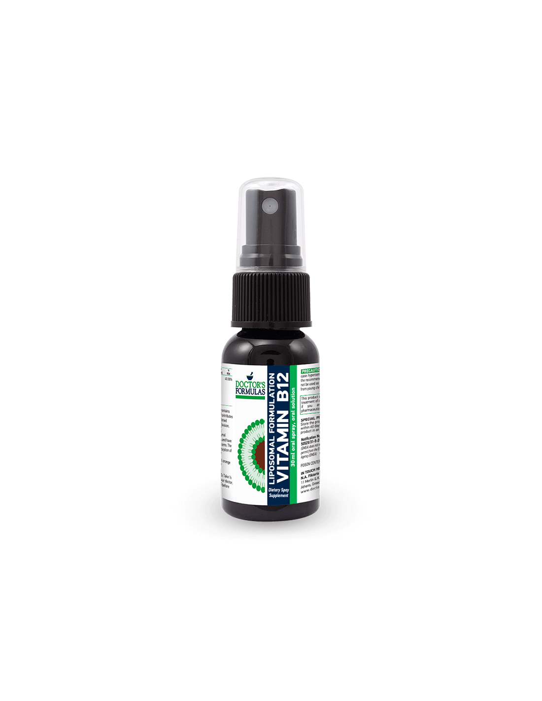 Liposomal Formuléierung B12 / Vitamin B12, 30 ml vun der Formulaire Spray