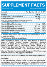 Kapalina L -karnitin 3000 mg + zelený čaj - 0,500 kg