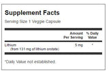 Lithium ootate 5 mg 60 Kapselen