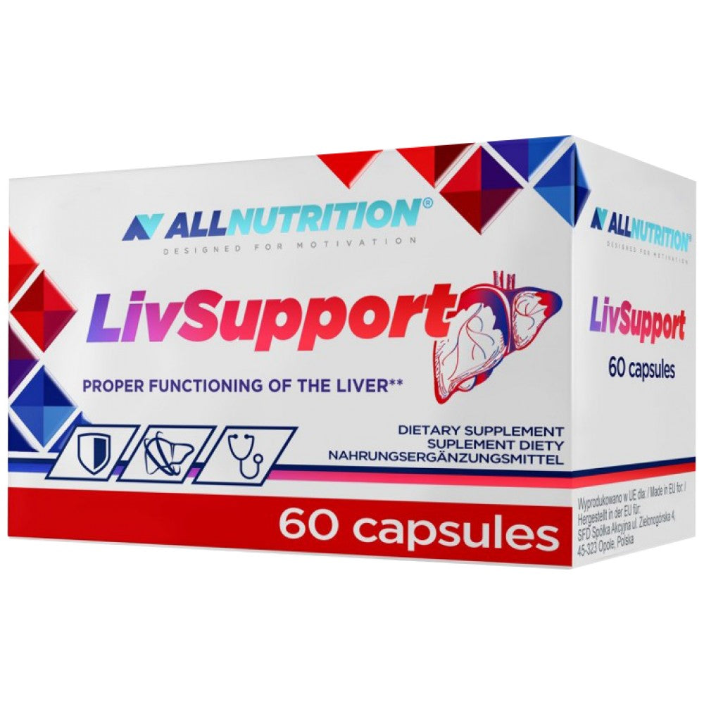 Livsupport | Funcionamiento adecuado del hígado - 60 cápsulas