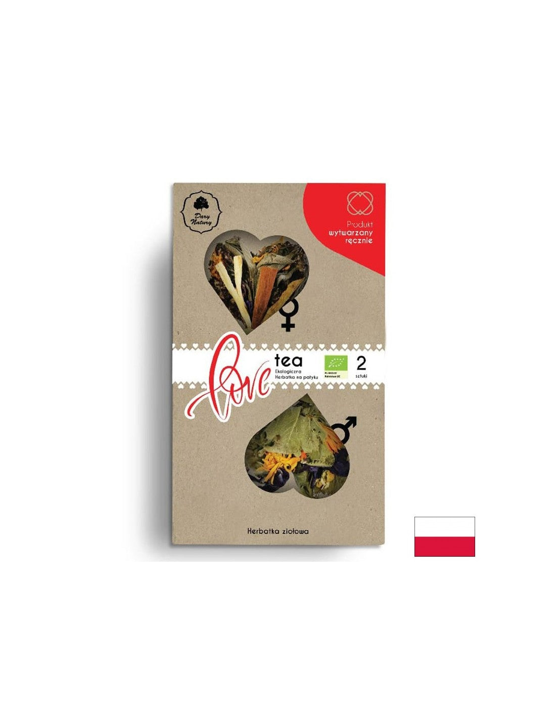 Téi fir hien an hir Bio - Love Téi, 2 3,5 G Dary Natury
