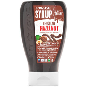Fit Cuisine Low-Cal Syrup | Chocolate Hazelnut - 425 ml - Nutra Best Europe
