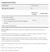 Lutein Esters 20 mg | Double Strength - 90 capsules