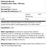 Luteiigold | Lutein 6 mg - 100 Kapsel