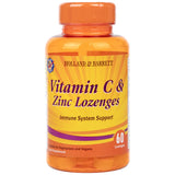 Lozenges de vitamina C e zinco / suporte do sistema imunológico - 60 doces