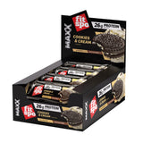 MAXX Bar Biscuits and Cream - 12 x 75 gramos