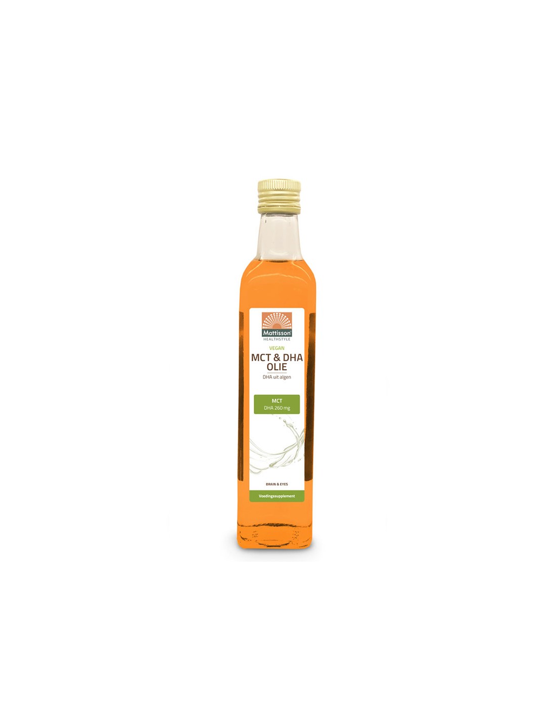 Gewiichtsverloscht - vegan mct / dha Ueleg, 500 ml