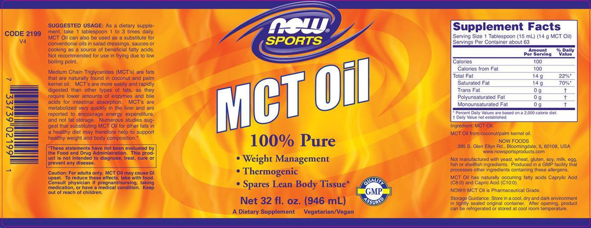 MCT Oil - 473 ml
