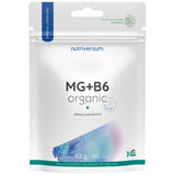 MG + B6 | Organic Magnesium + Vitamin B6 - 60 Tablets