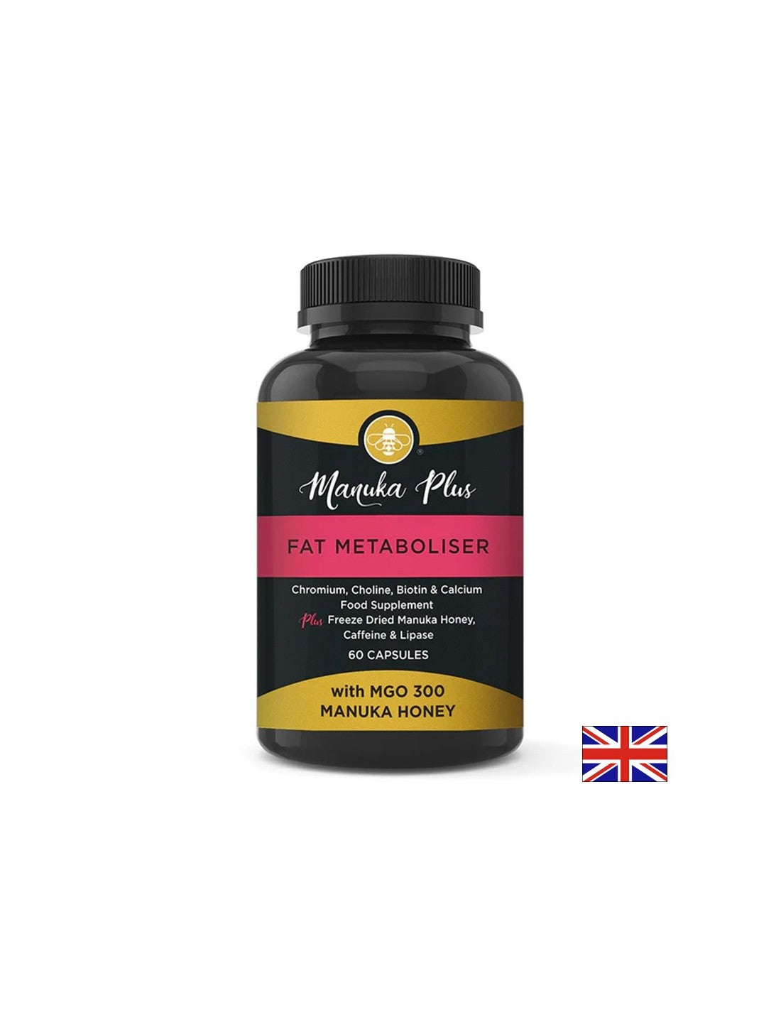 Metabolism Formula with Manuka Honey MGO 300, 60 capsules