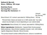 Maca 1500 mg - 90 Kapselen