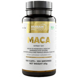 Maca 500mg | with Black Pepper Extract - 100 capsules