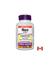Maka vyrams/ vyrams vyrams x 60 kapsulės „Webber Naturals“