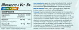Magnesium 100 mg + Vitamin B6 10 mg - 30 Tablets