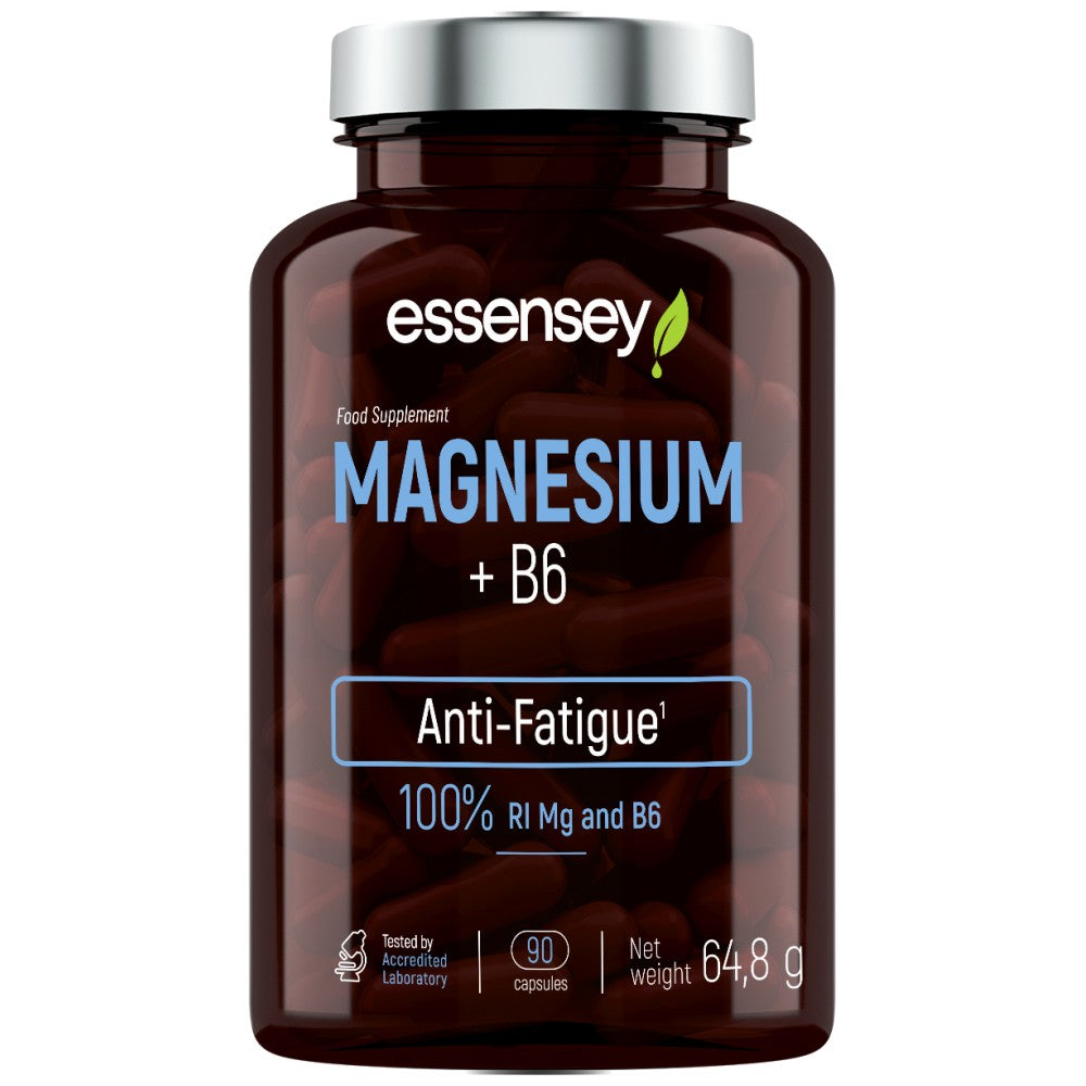 Magnis 187,5 mg + B6 - 90 kapsulės