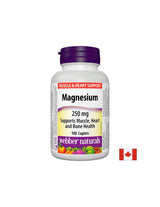 Magnesium / Magnesium 250 mg x 100 Caplets Webber Naturs