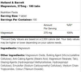 Magnesium 375 mg - 90 Tablets