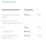 Magnesium Balance & Relájate - 90 cápsulas