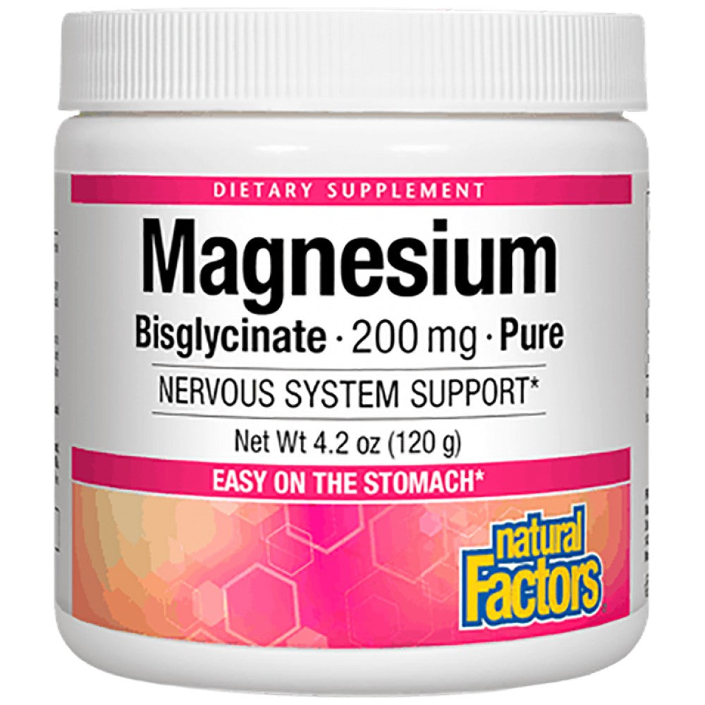 Polvo de bisglicinado de magnesio - 120 gramos