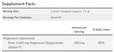 Magnesium Bisglycinate Powder - 227 grams