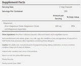 Magnesium Caps 400 mg - 180 capsules