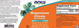Polvo de citrato de magnesio - 227 gramos