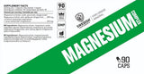 Magnio kompleksas | 4 tipų matrica ~ citratas, oksidas, gliukonatas, bisglicinatas - 90 kapsulės